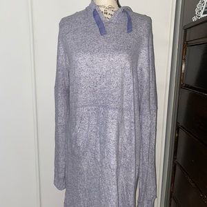 Purple Lounge Coverup